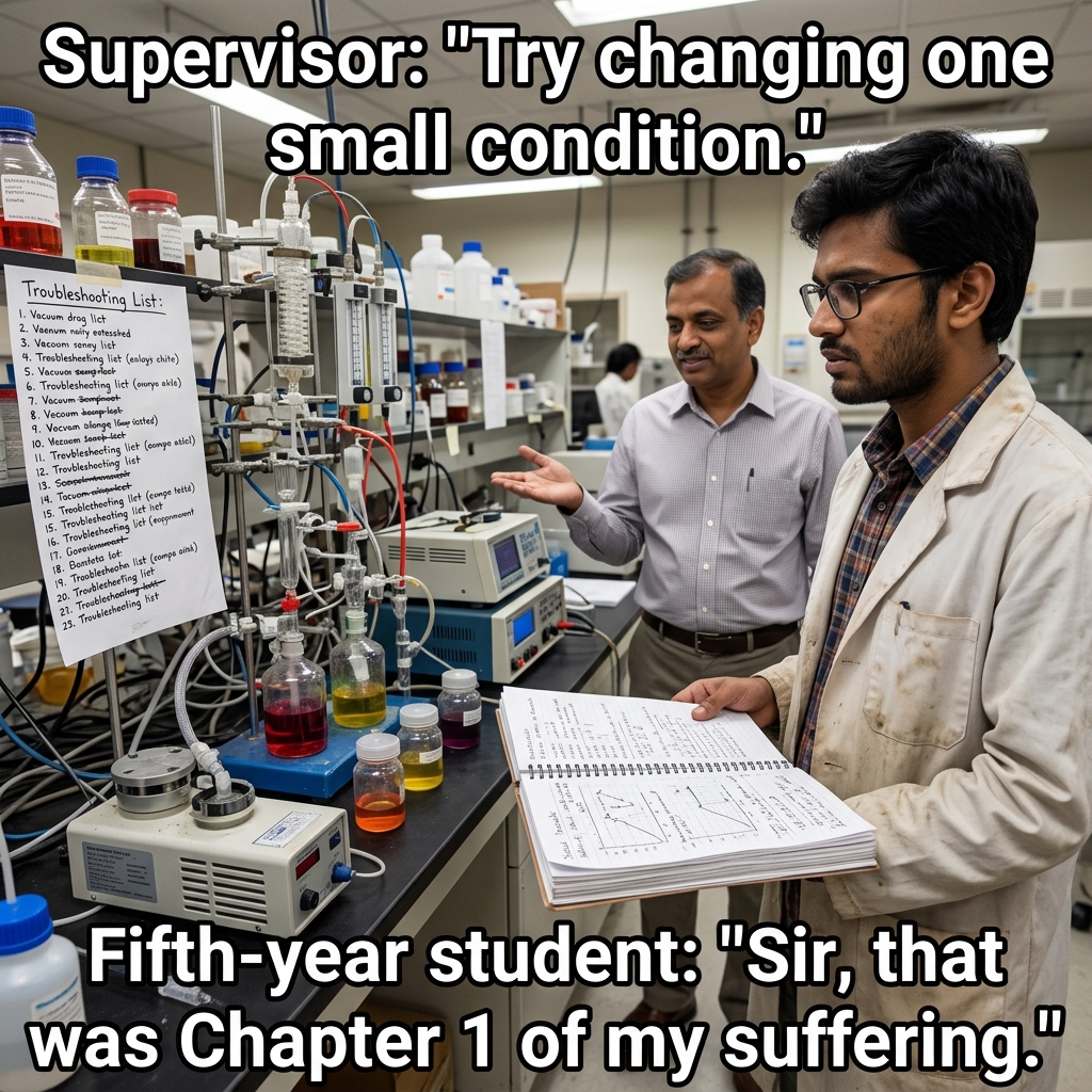 One Small Experimental Condition: Just one condition, plus controls, repeats and analysis.